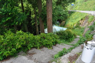 遊歩道と展望台